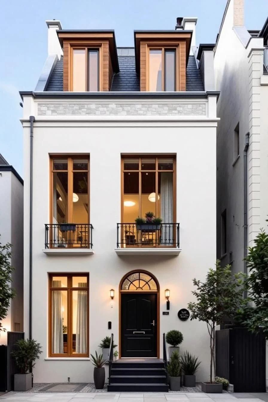 Urban French Facade Design