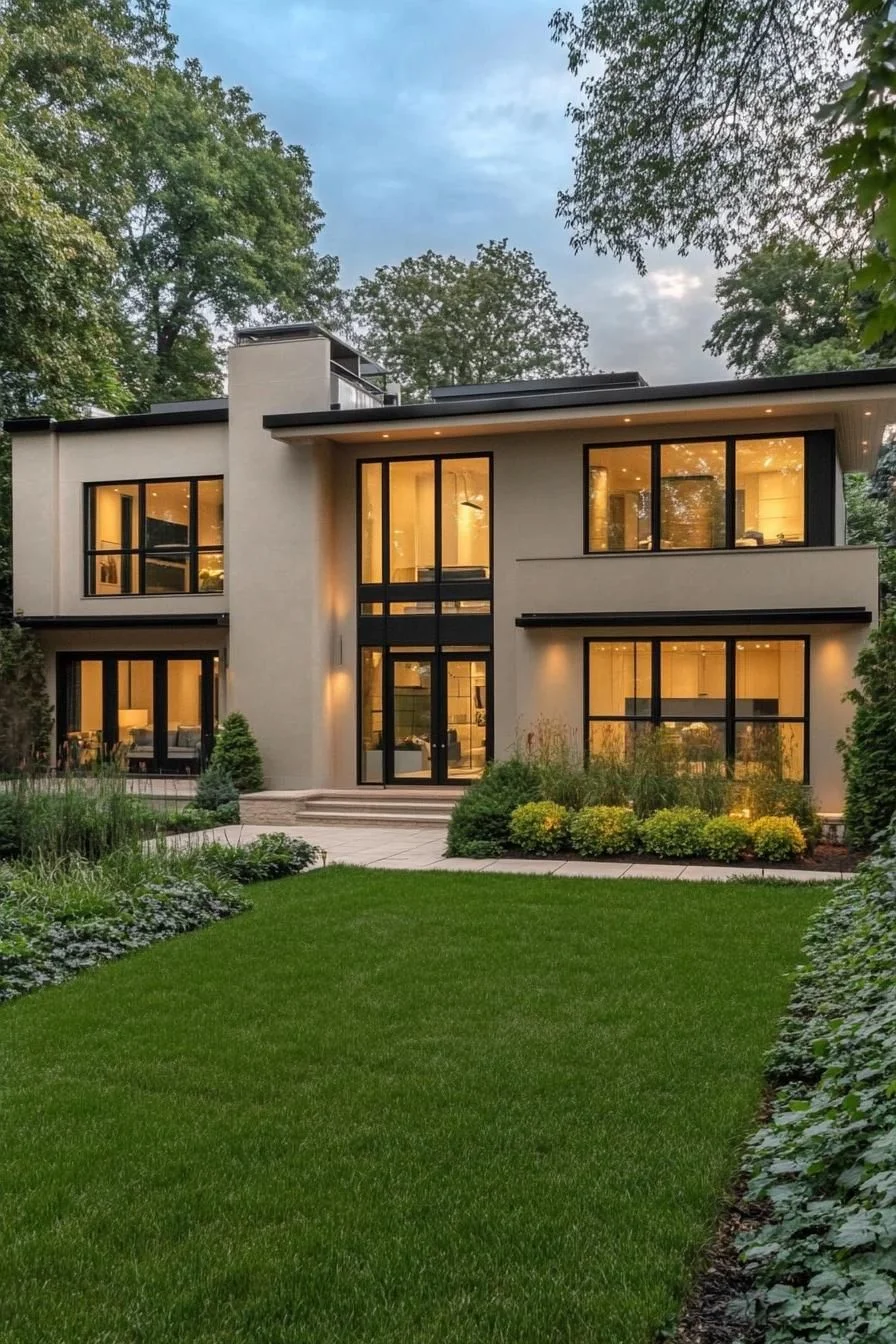 Modern Villa Set in a Garden