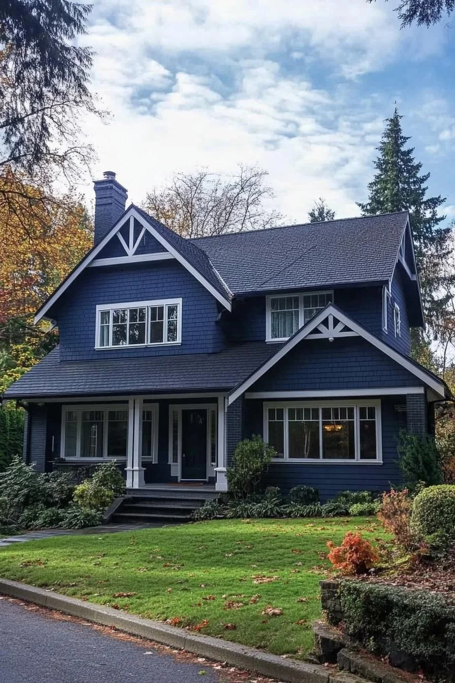 A Gabled Blue Haven Hideaway