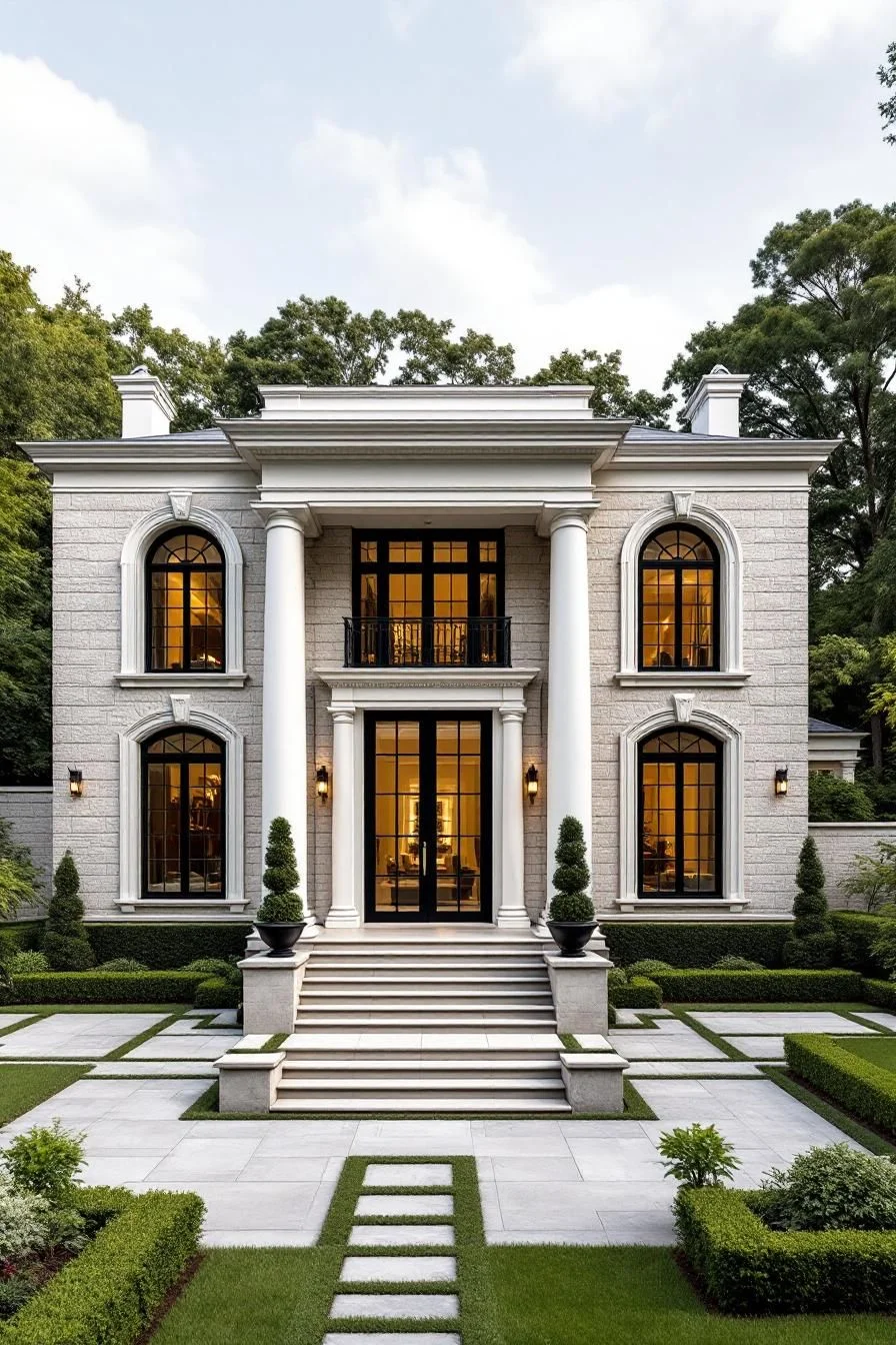 Classic Style Built from Stone and Light
