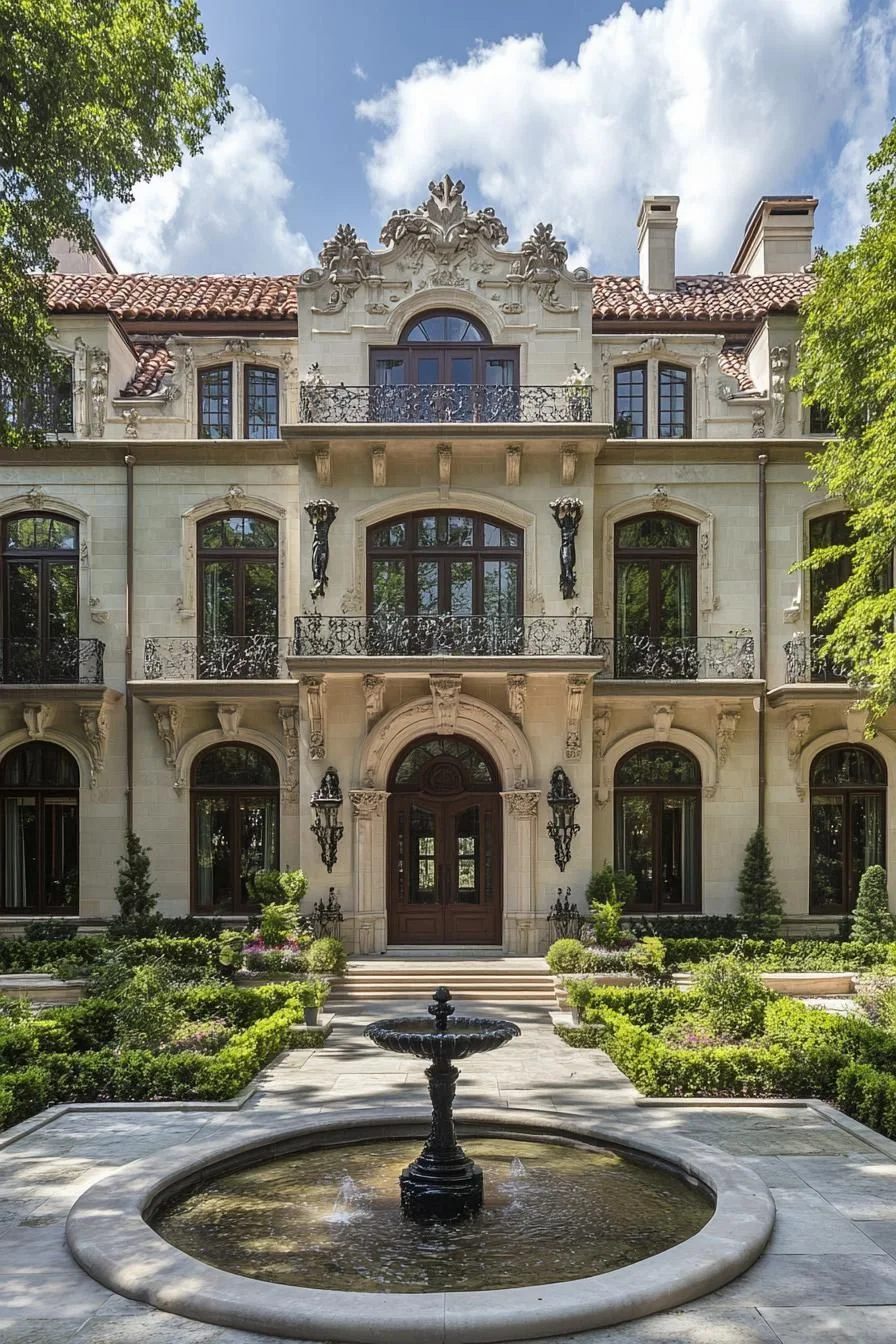 Baroque Garden Estate Retreat