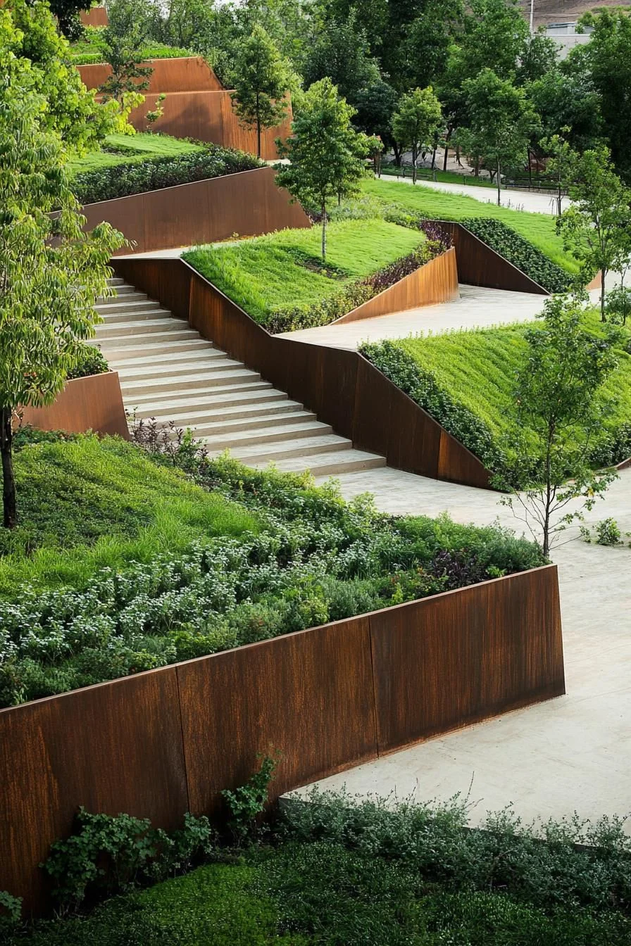 Layered Terrace Landscape Design