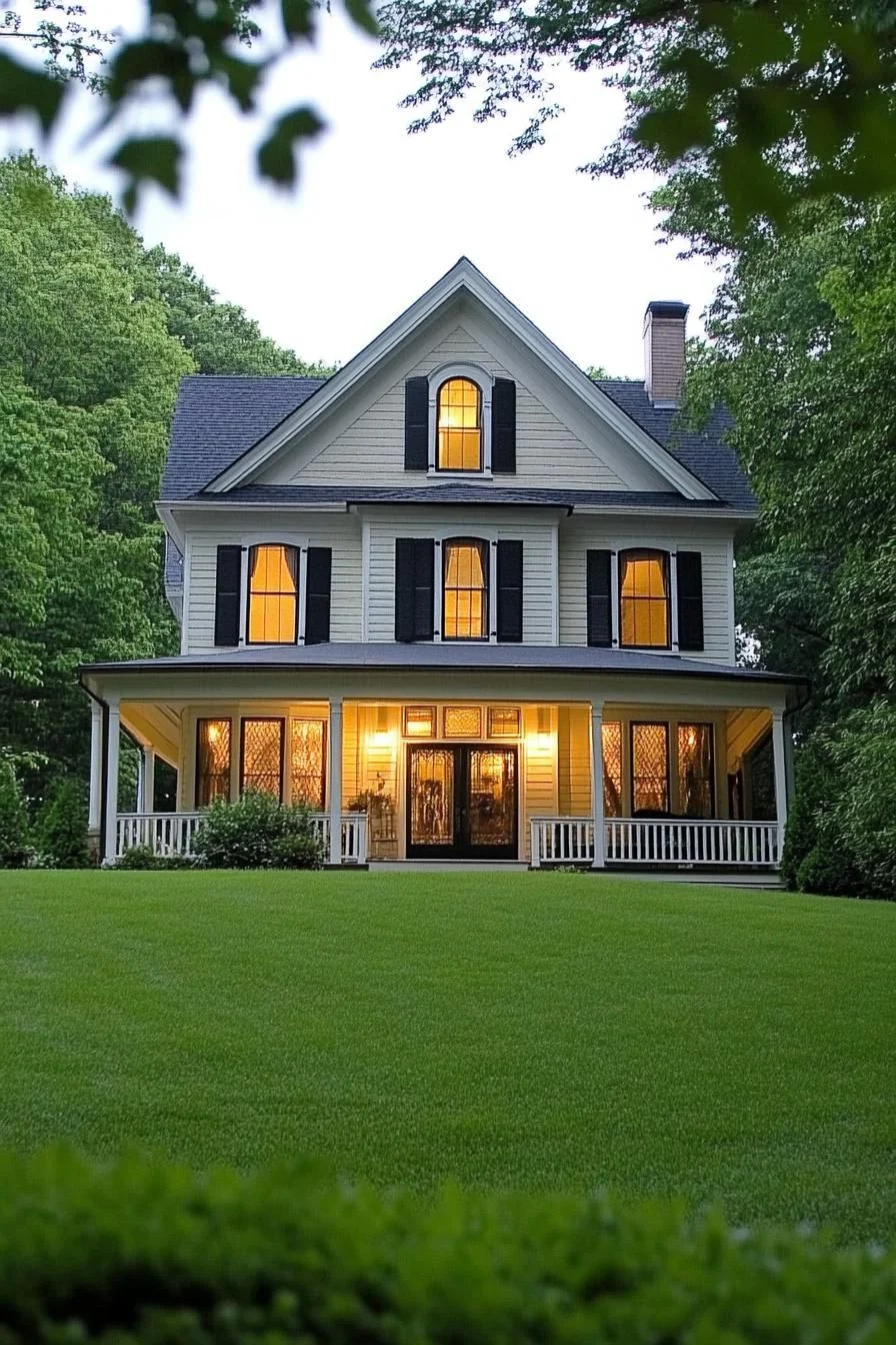 A Dreamy Home on a Green Landscape