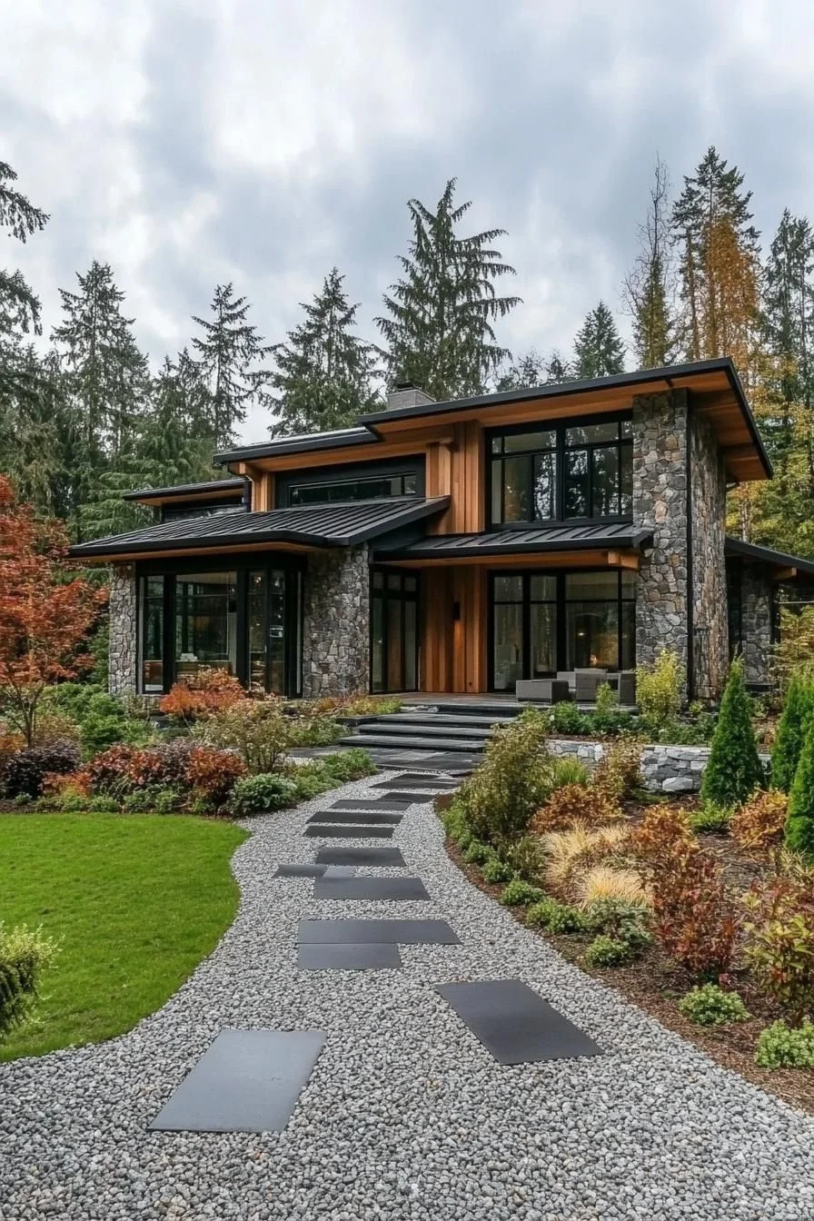 Luxurious Modern Retreat in the Forest