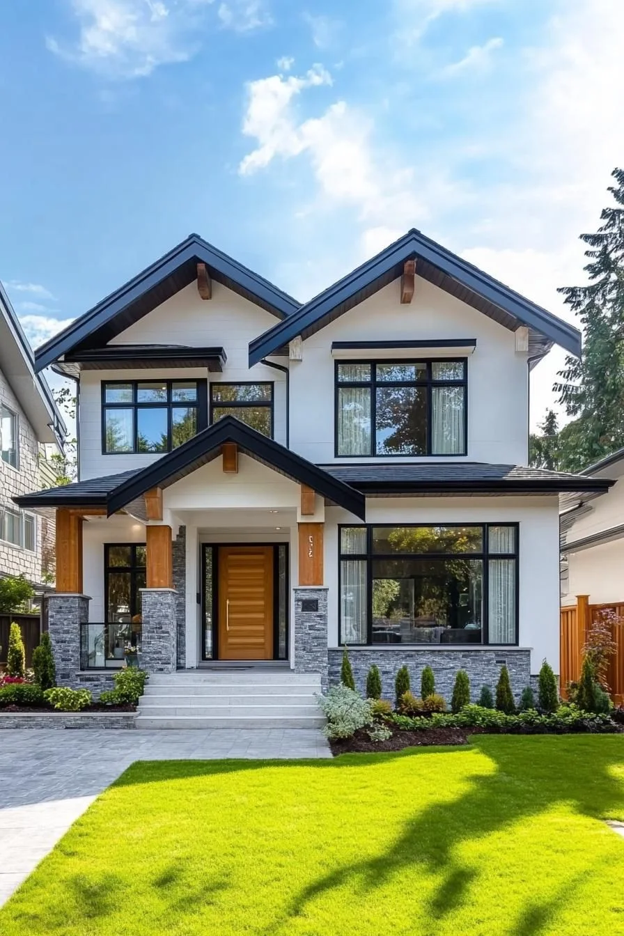Gables Take Center Stage in Suburbia