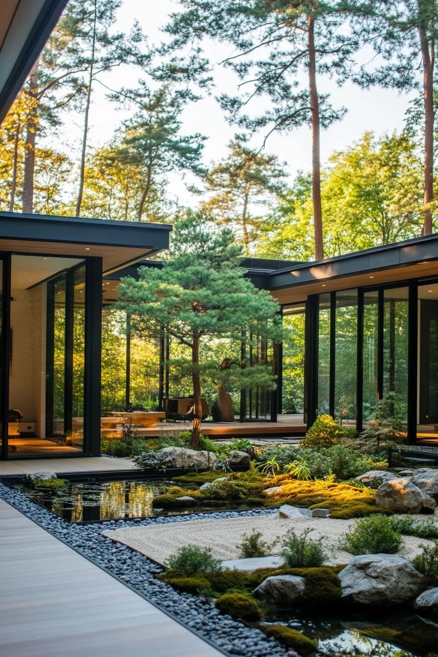 A Pine and Pebble Play of Zen