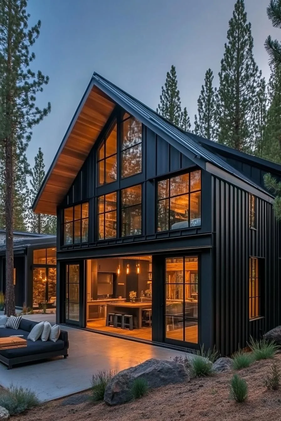 A Scandinavian Modern Home Among the Trees