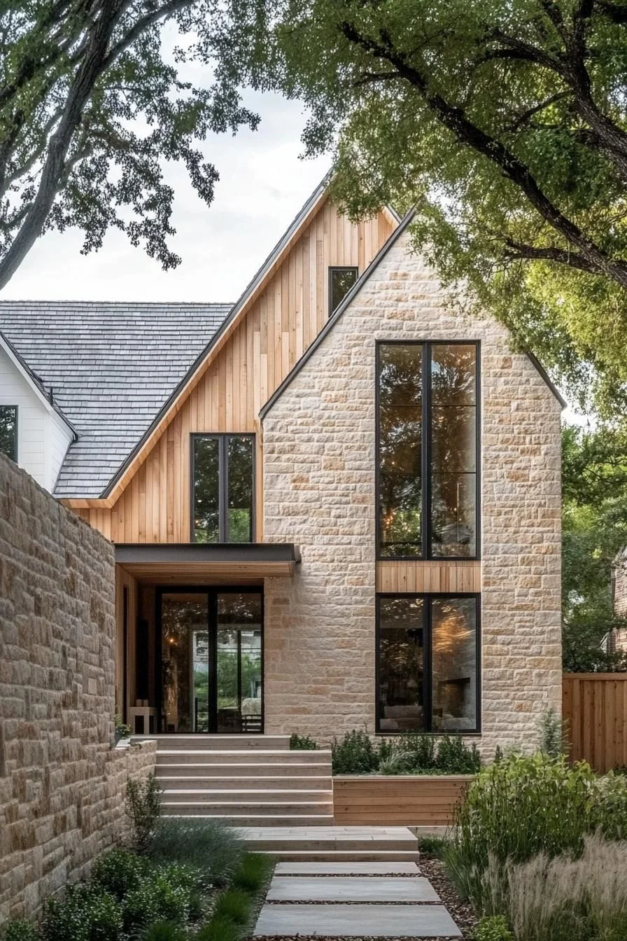A Cozy Chic Cottage of Stone and Wood