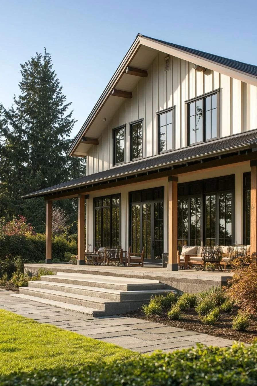 Modern Flair Meets Rustic Retreat