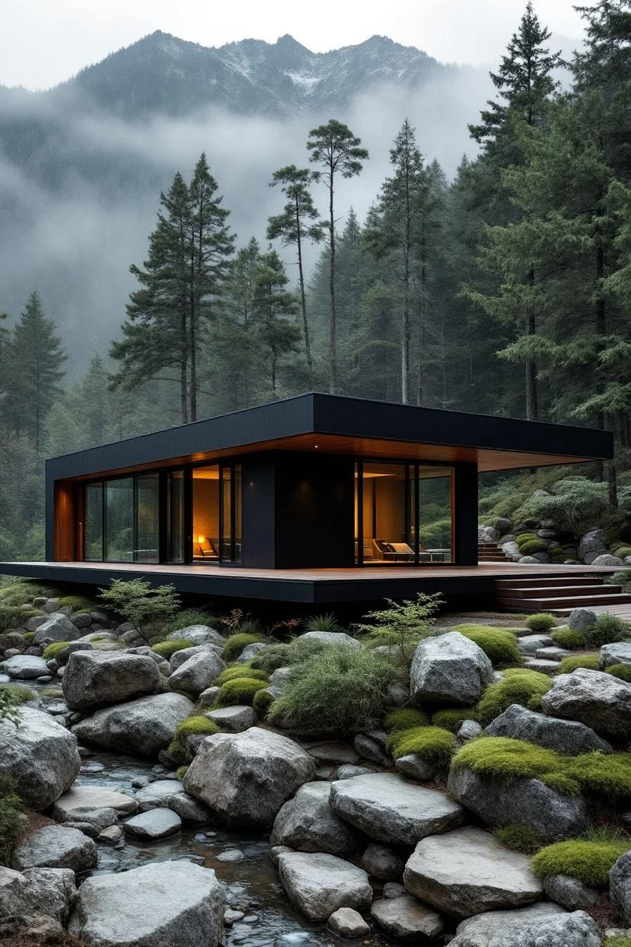 Chic Minimalist Style in Misty Pines