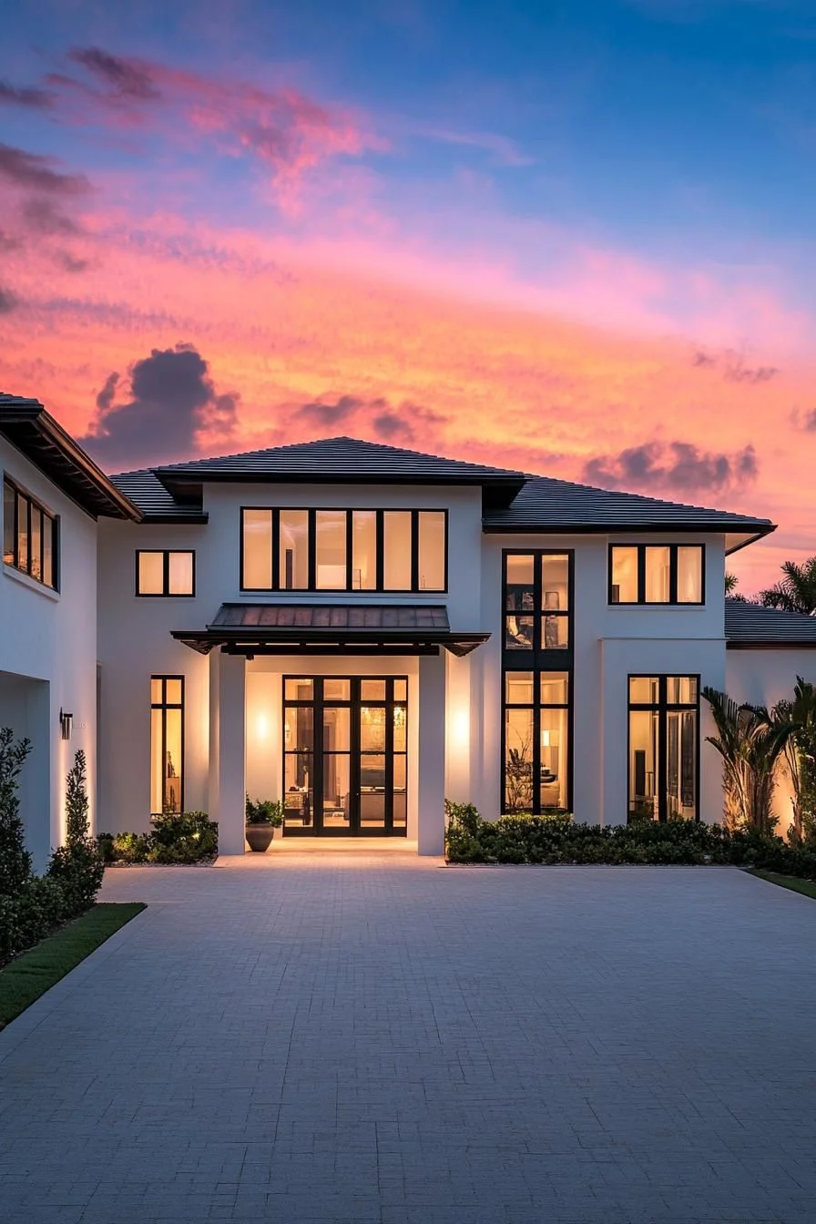 A West Indies Home at Twilight
