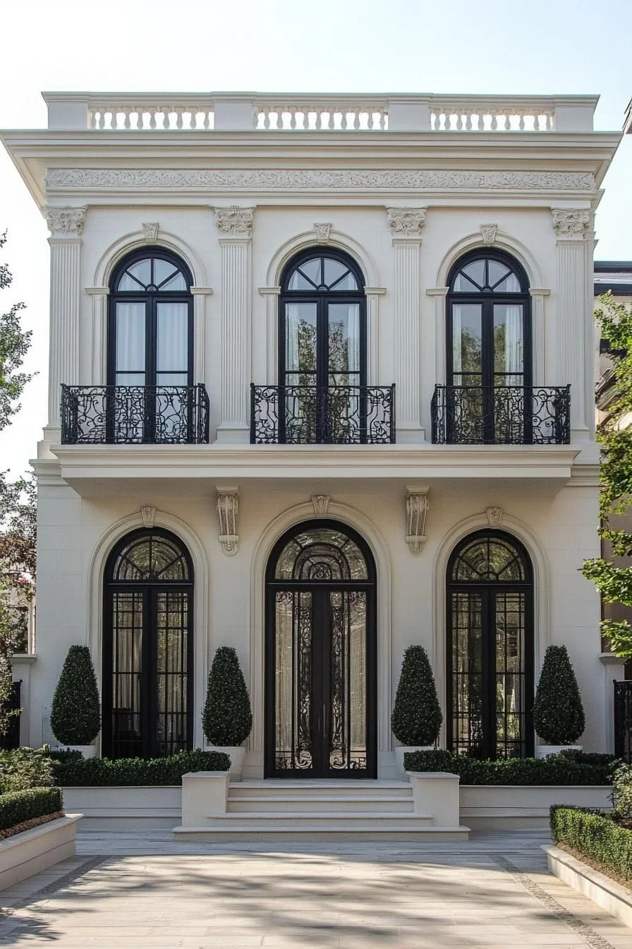 Neoclassical Splendor with a Whimsical Touch