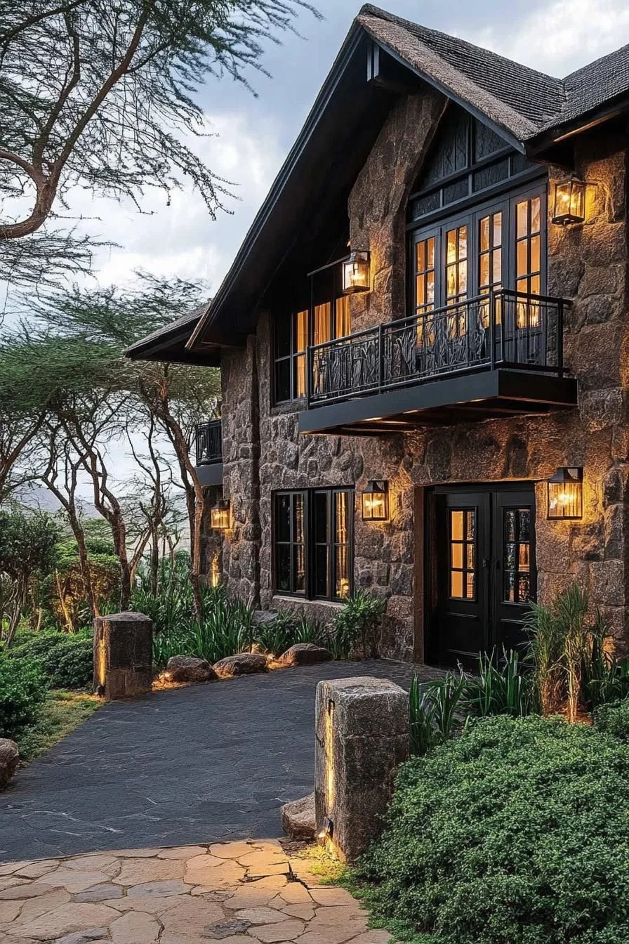 Rustic Stone Home Escape