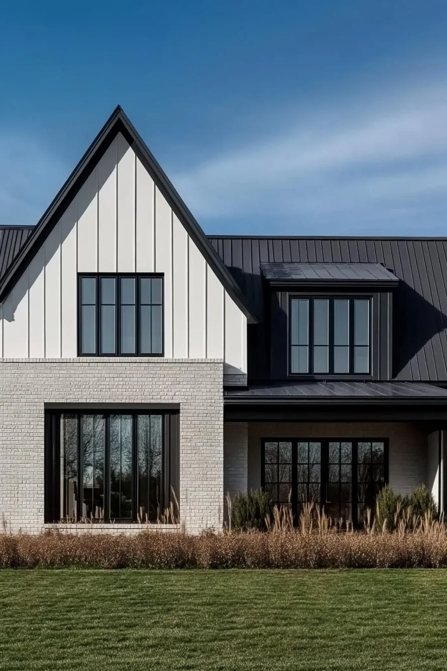 A Gabled Home With Contemporary Craft