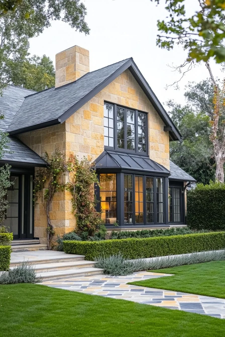 Charming Cottage Wrapped in Ivy