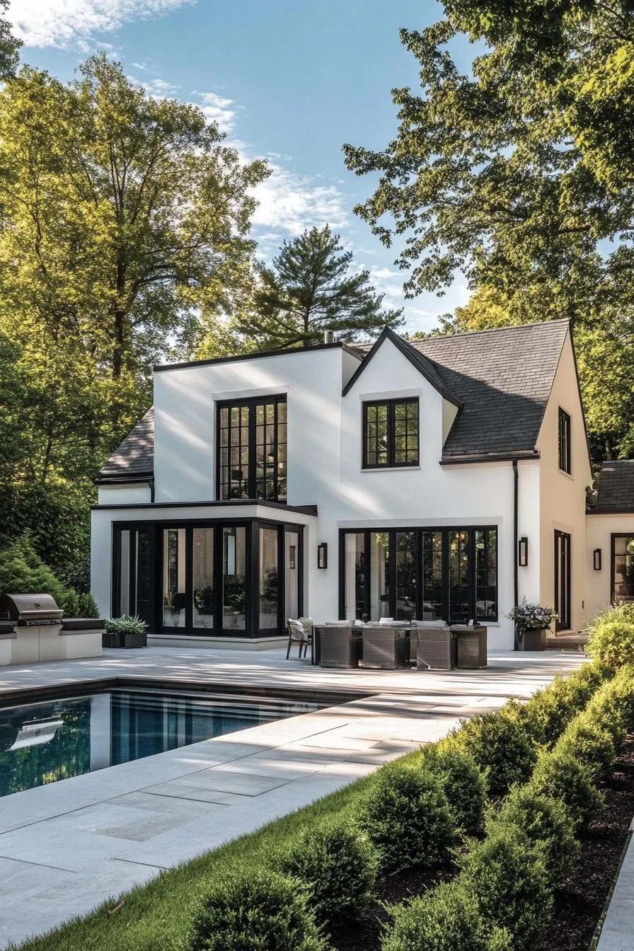 Modern European Cottage With Chic Details