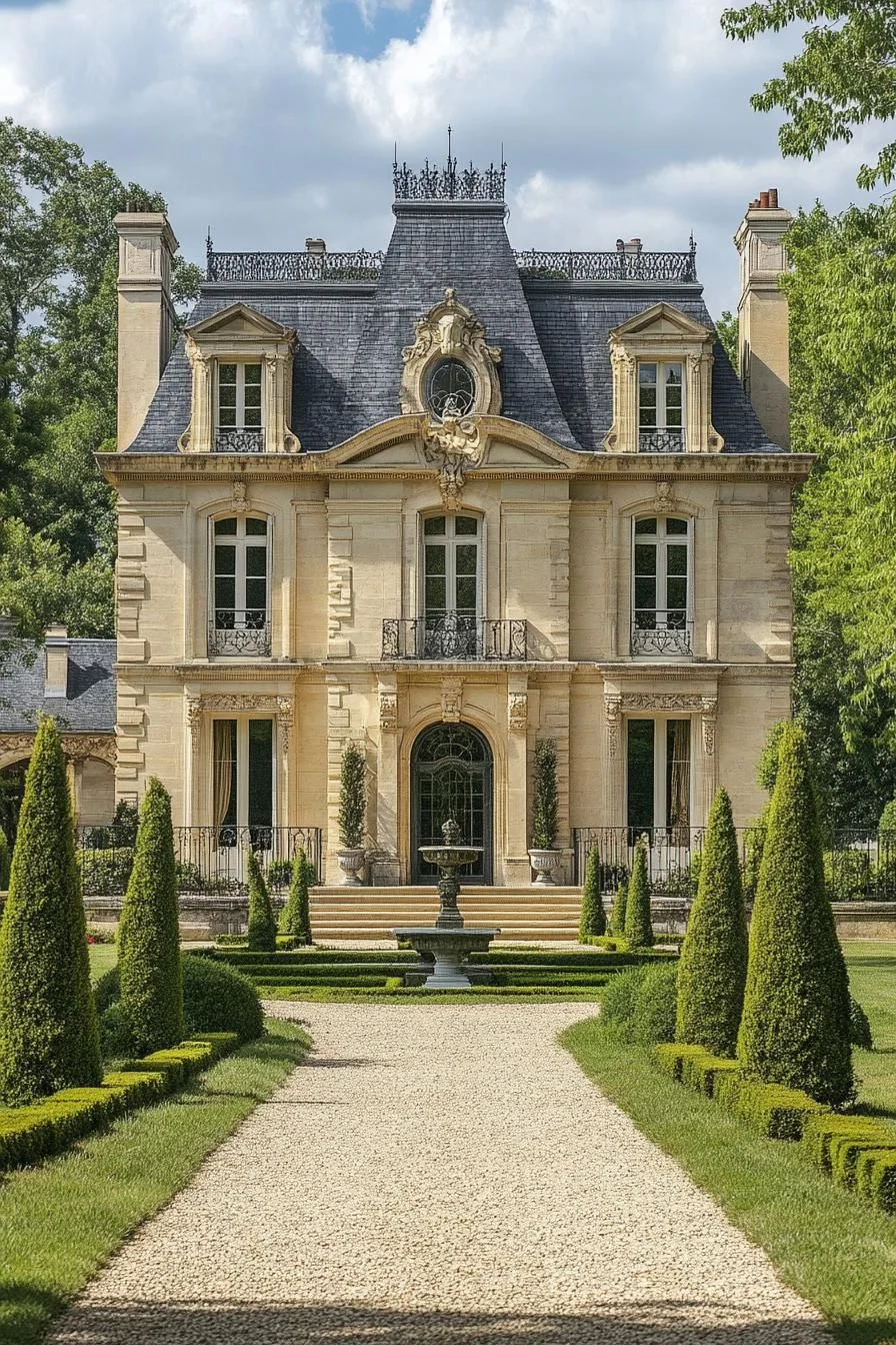 A Grand Manor in Lush Splendor