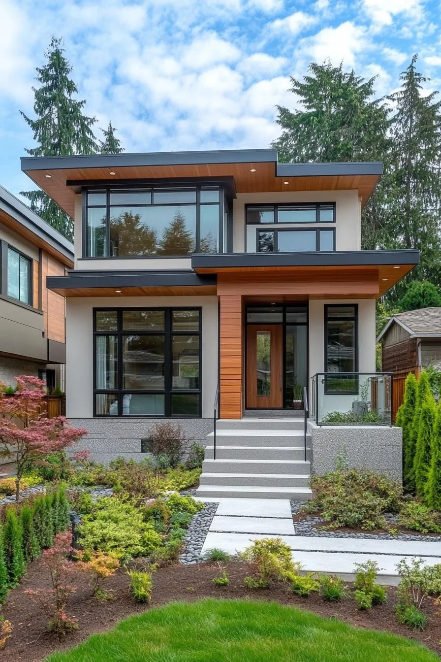 Layered Facade Built for Quiet Living