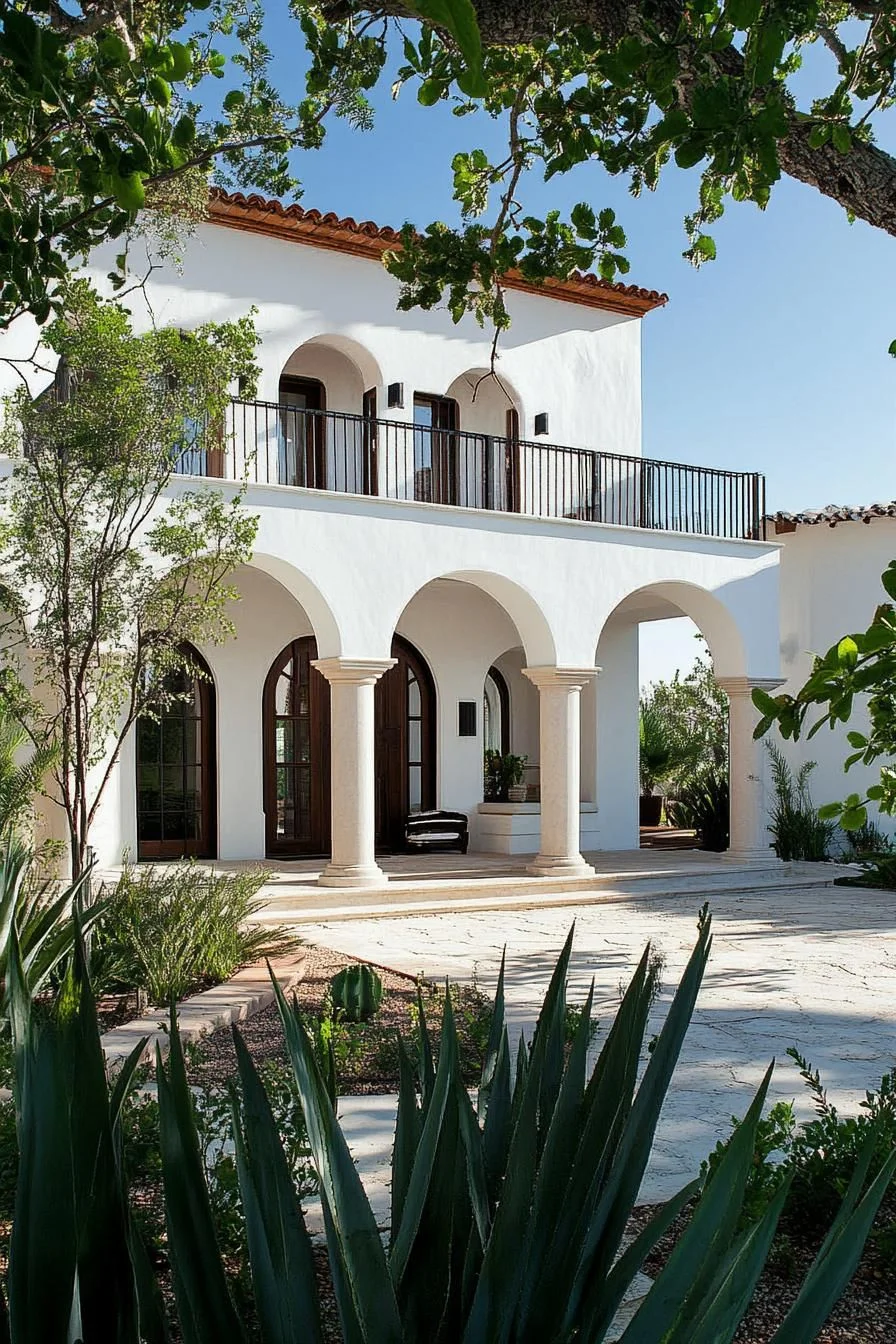 Peaceful Arches in Modern Mexican Design