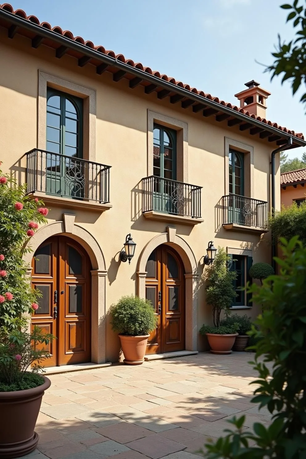 Arched Elegance of a Tuscan Villa