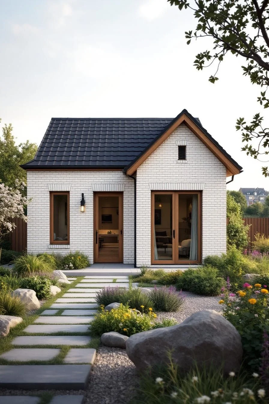 Small Brick Cottage Design