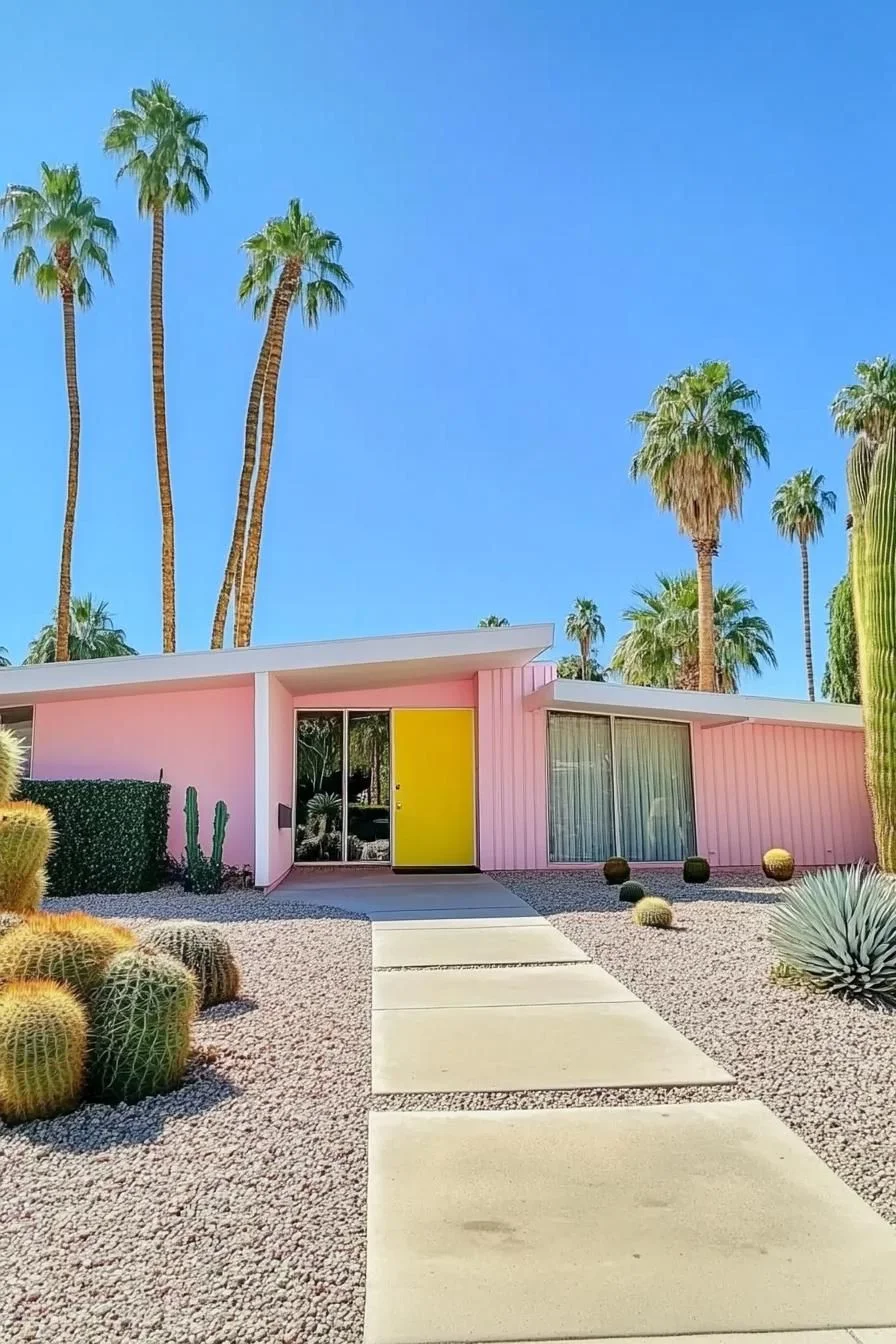 Bubblegum-Pink Style Meets Desert Sun