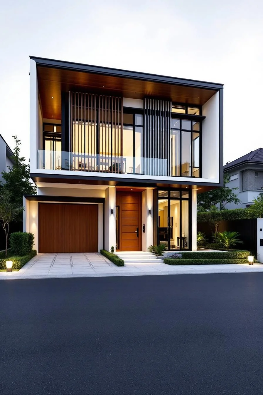 A Boxy, Elegant Thai Cube Home