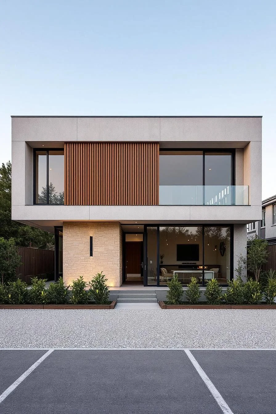 Symmetrical Facade Serenity Design