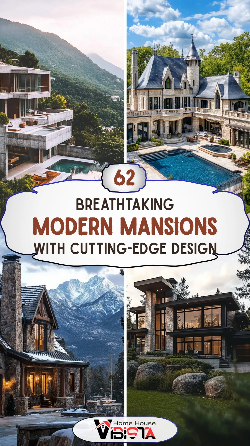 62 Breathtaking Modern Mansions with Cutting-Edge Design
