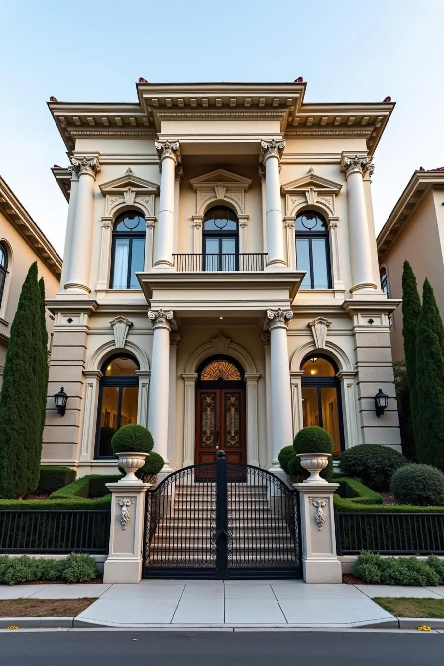 A Columned Facade Full of Class