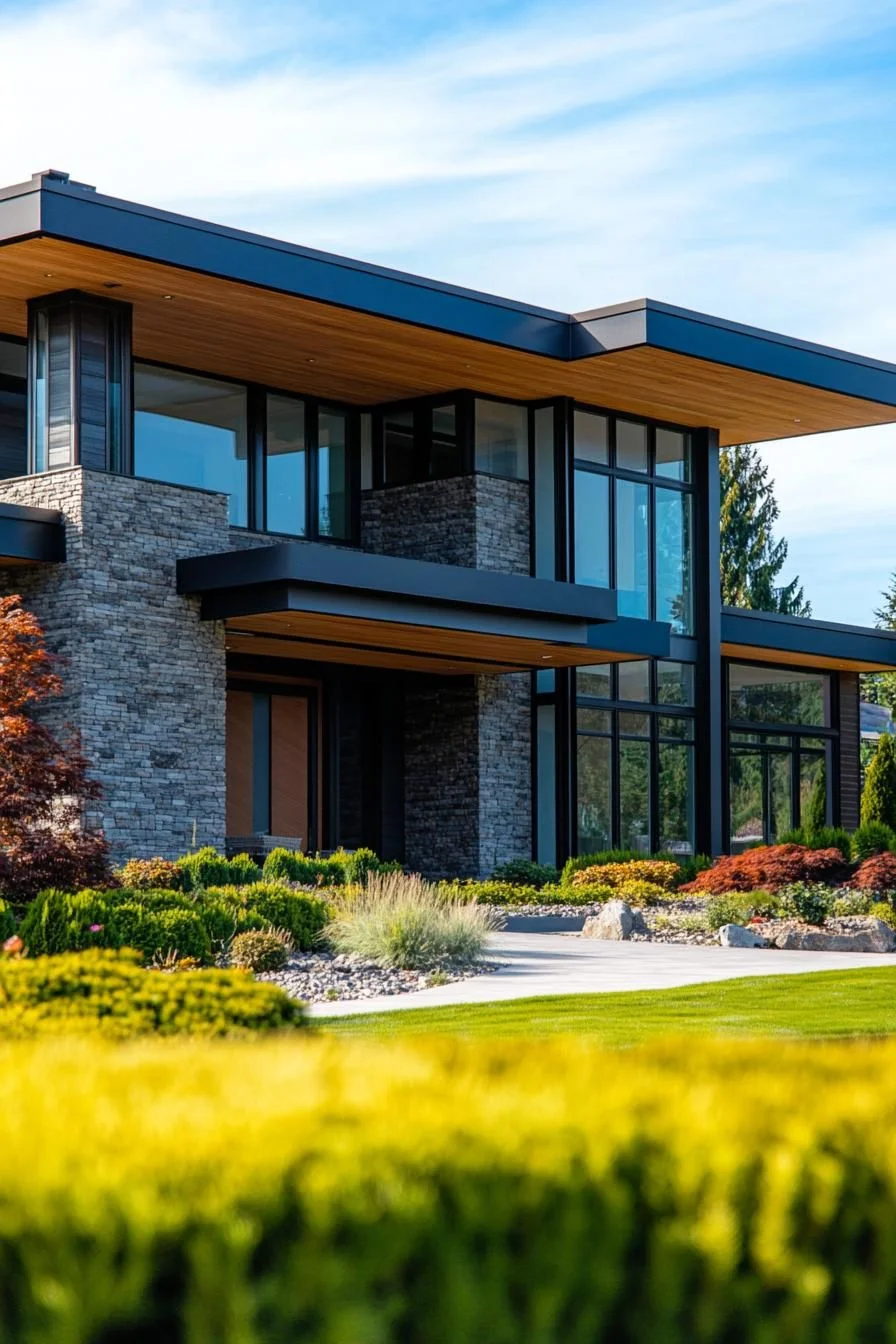 Contemporary Haven Amongst Greenery