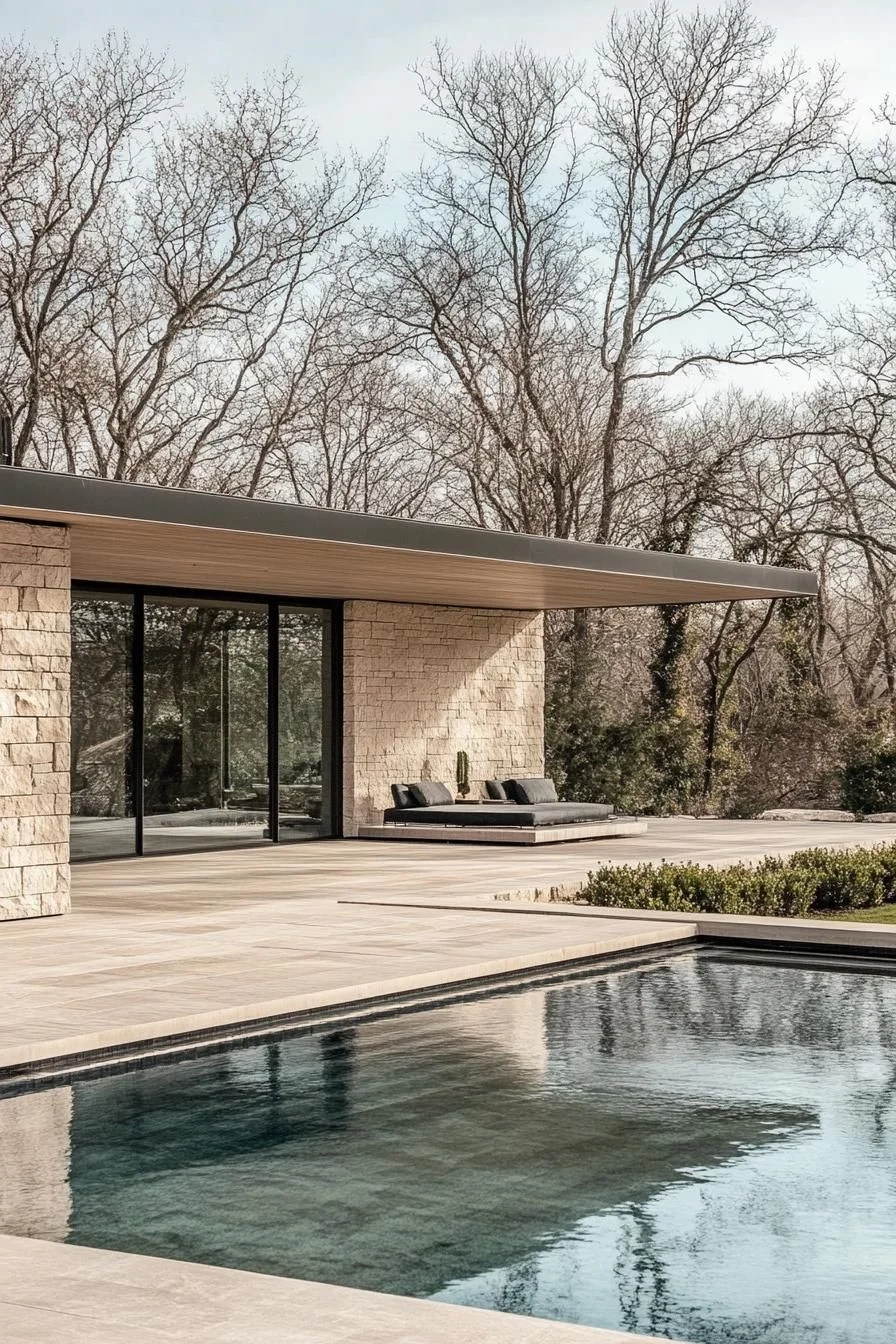 Sleek Sapphire Sanctuary
