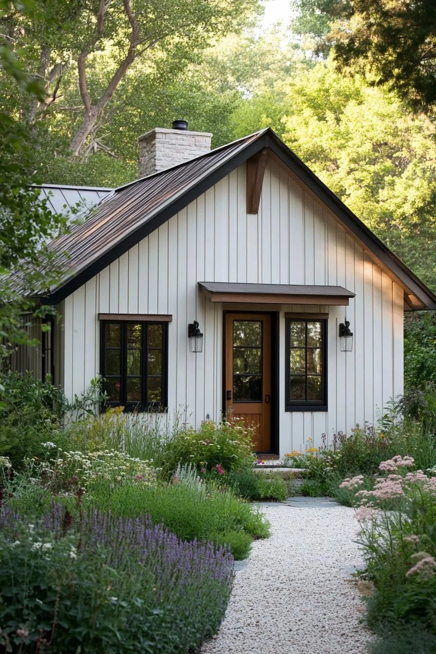 Cabin Set in a Green Oasis