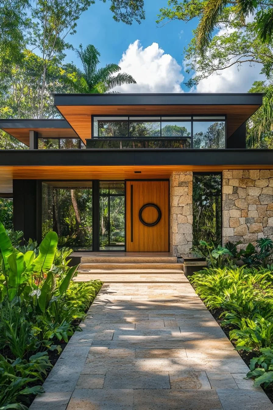 A Modern Shangri-La of Stone and Leaf