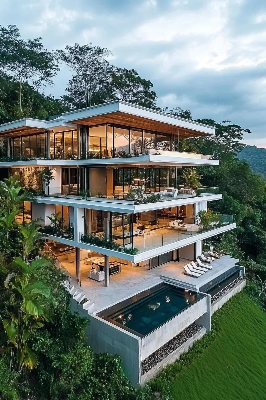 A Hanging Haven on a Cantilevered Canvas