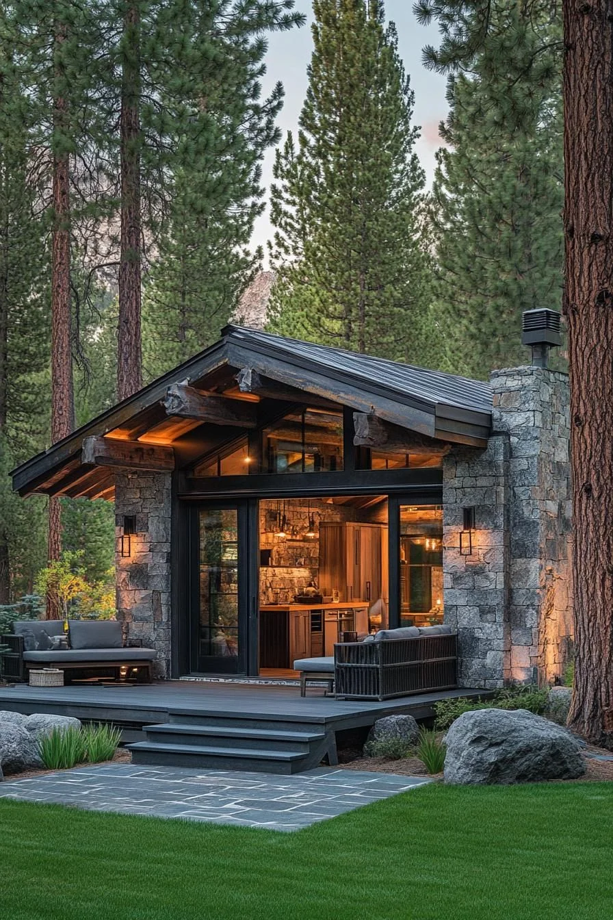 Cozy Log Cabin in the Pines