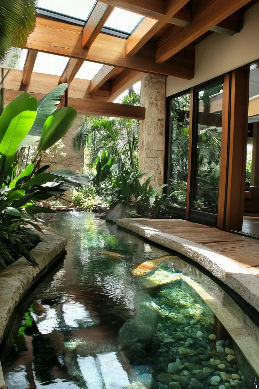 Koi's Cozy Canoe: An Indoor Water Ride