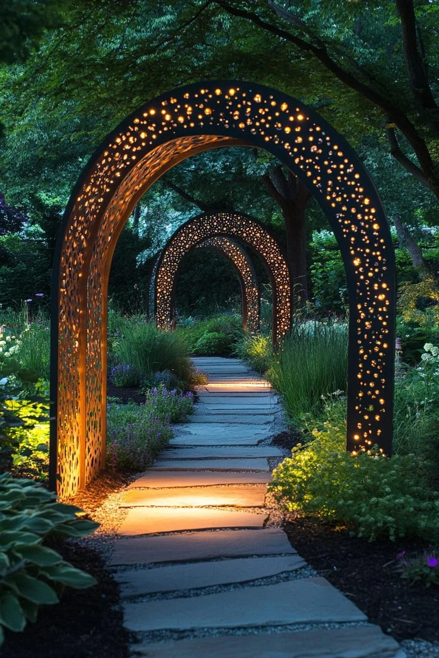 Archway Landscape Design Feature