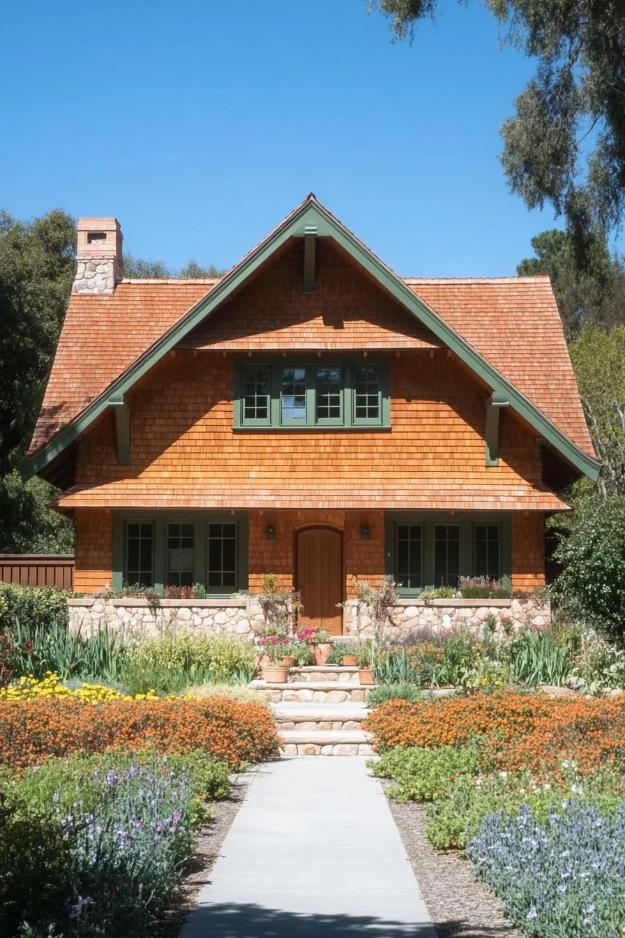 A Craftsman Home Built Around Its Garden