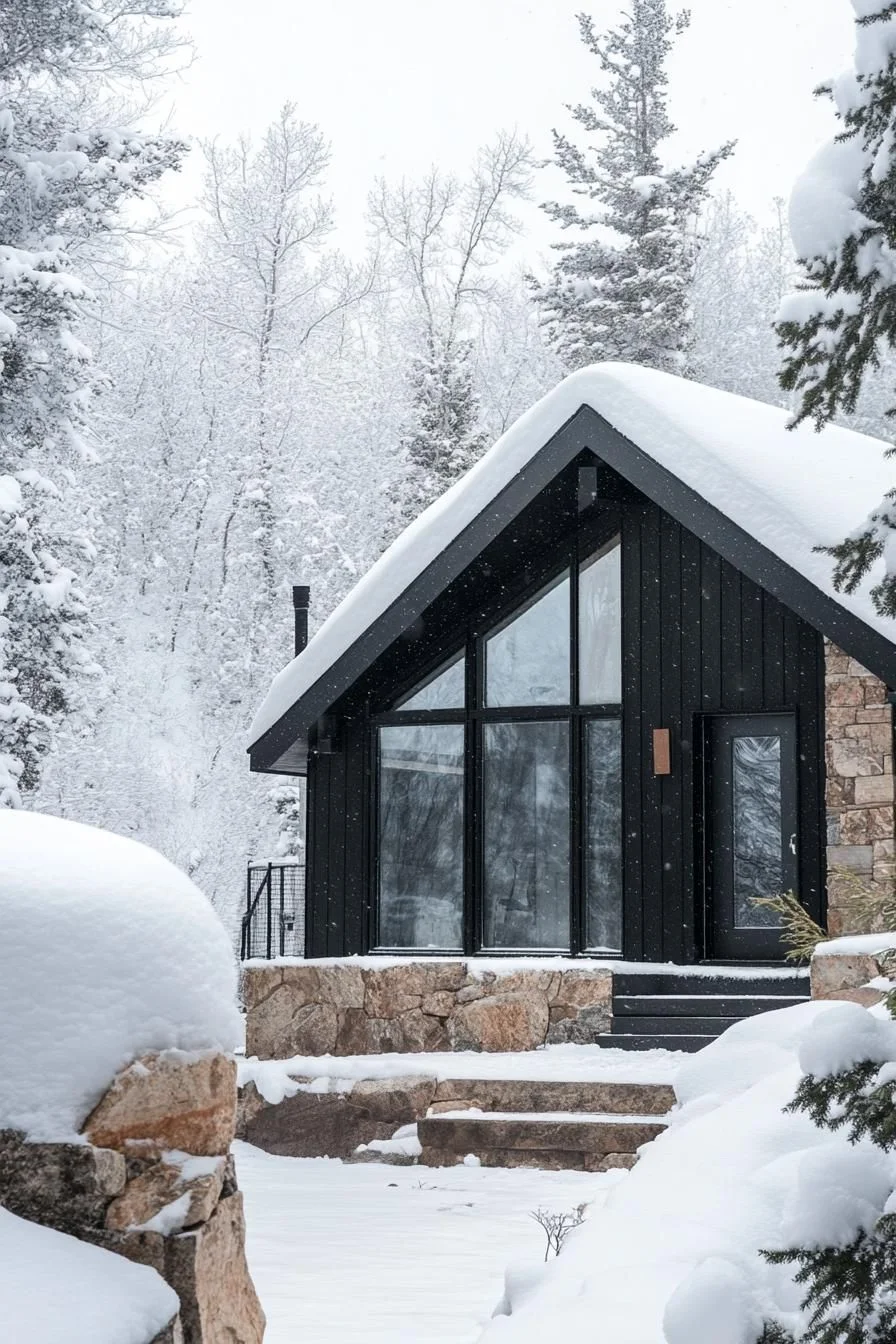 Cabin Style Among the Frosty Firs