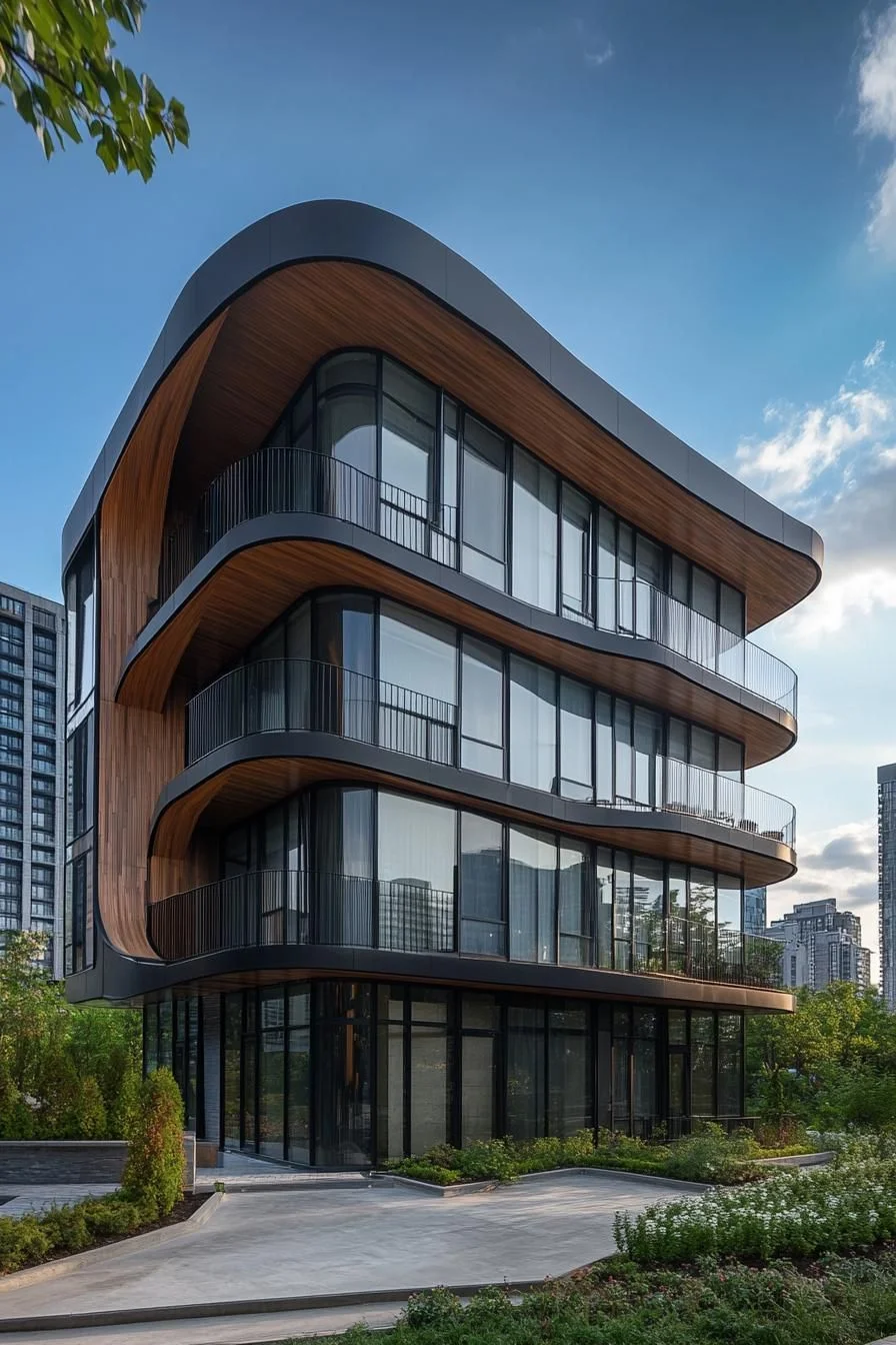 An Undulating Architectural Symphony