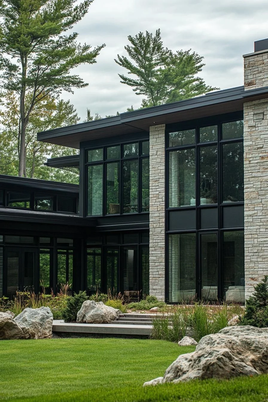 A Mansion Marvel Surrounded by Nature