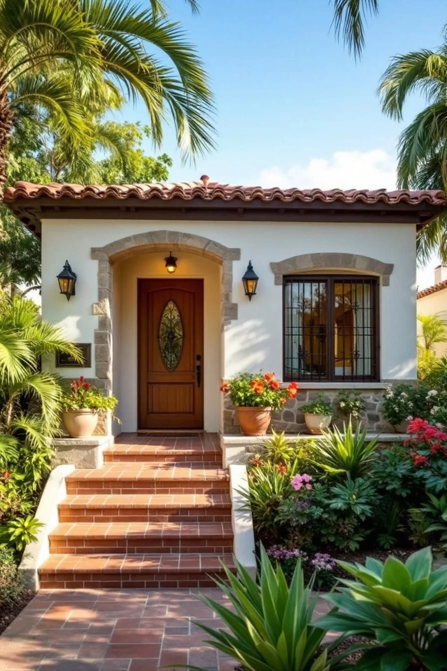 A Blissful Terracotta Spanish Bungalow