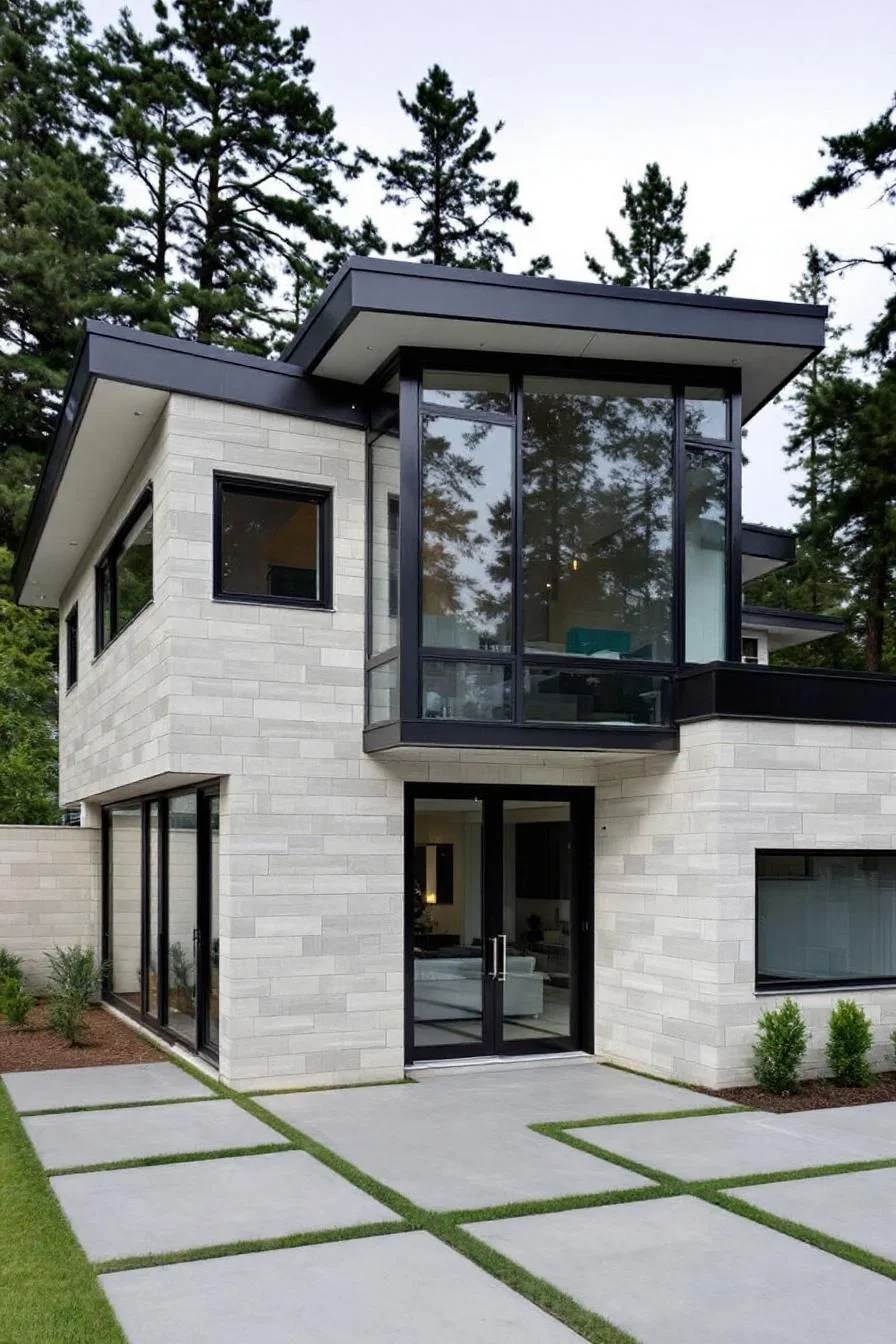 Cool Minimalist Cube House