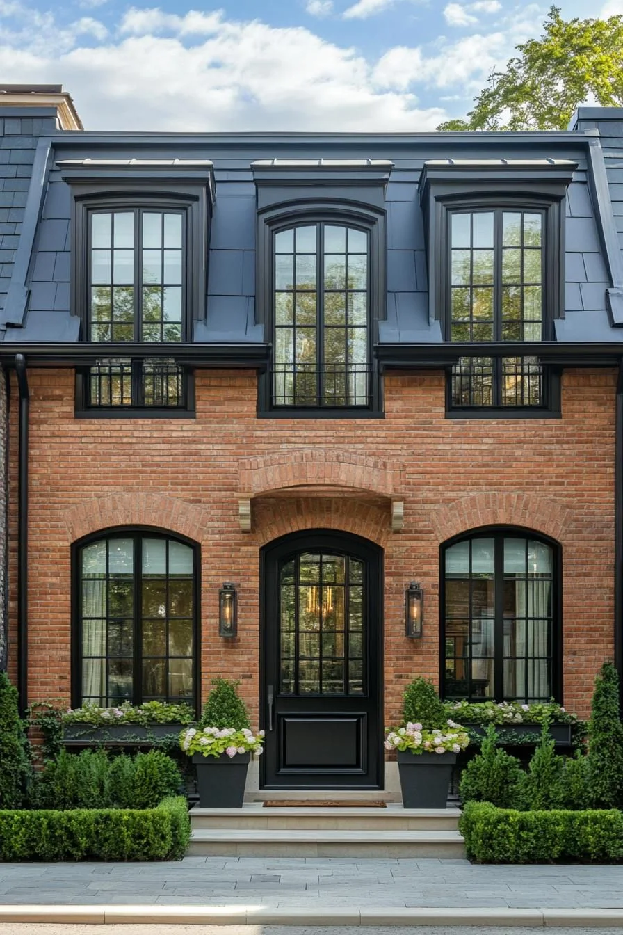 Stately Brick Home With A Modern Edge