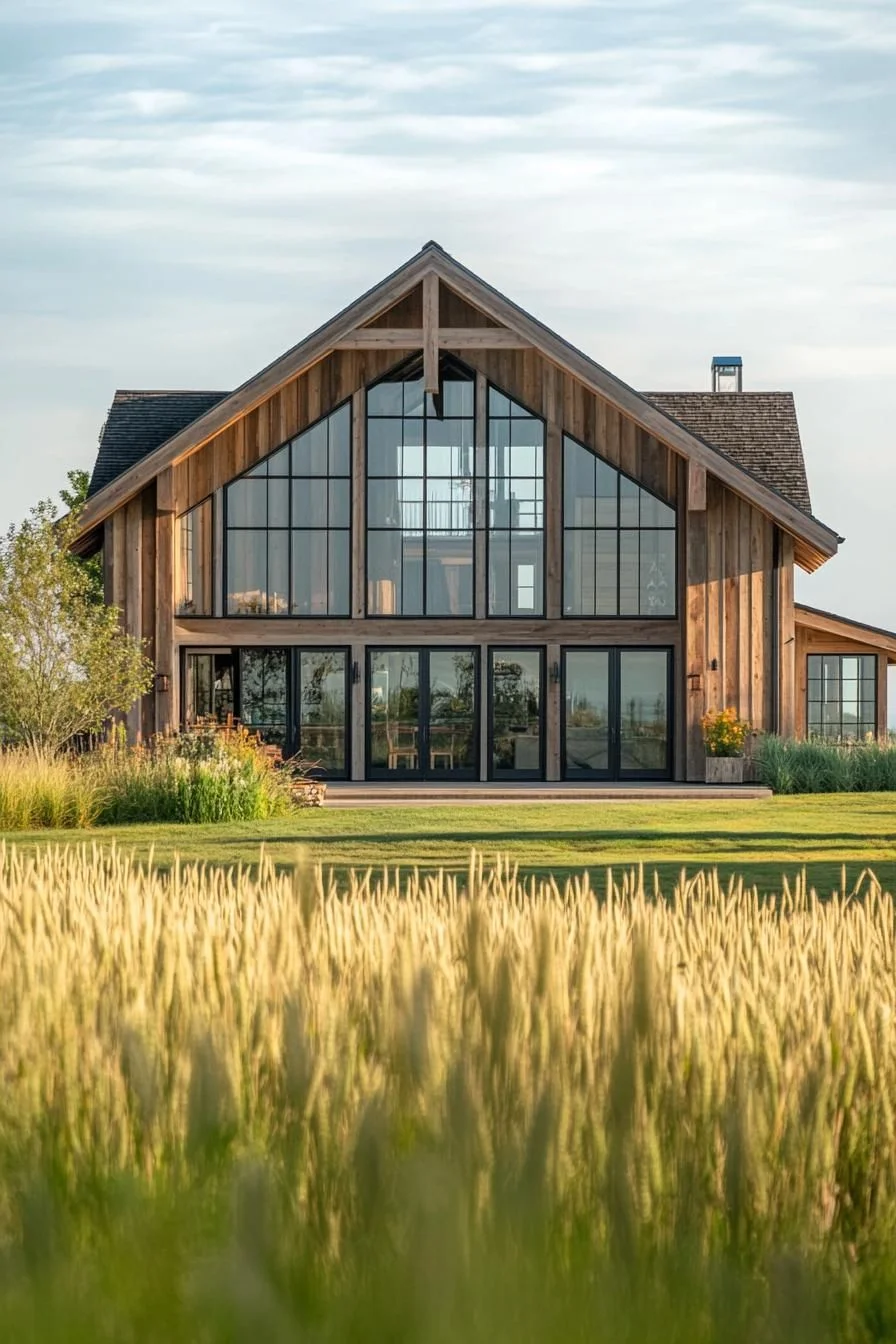 A Rustic Barndominium With a Nod to the Past
