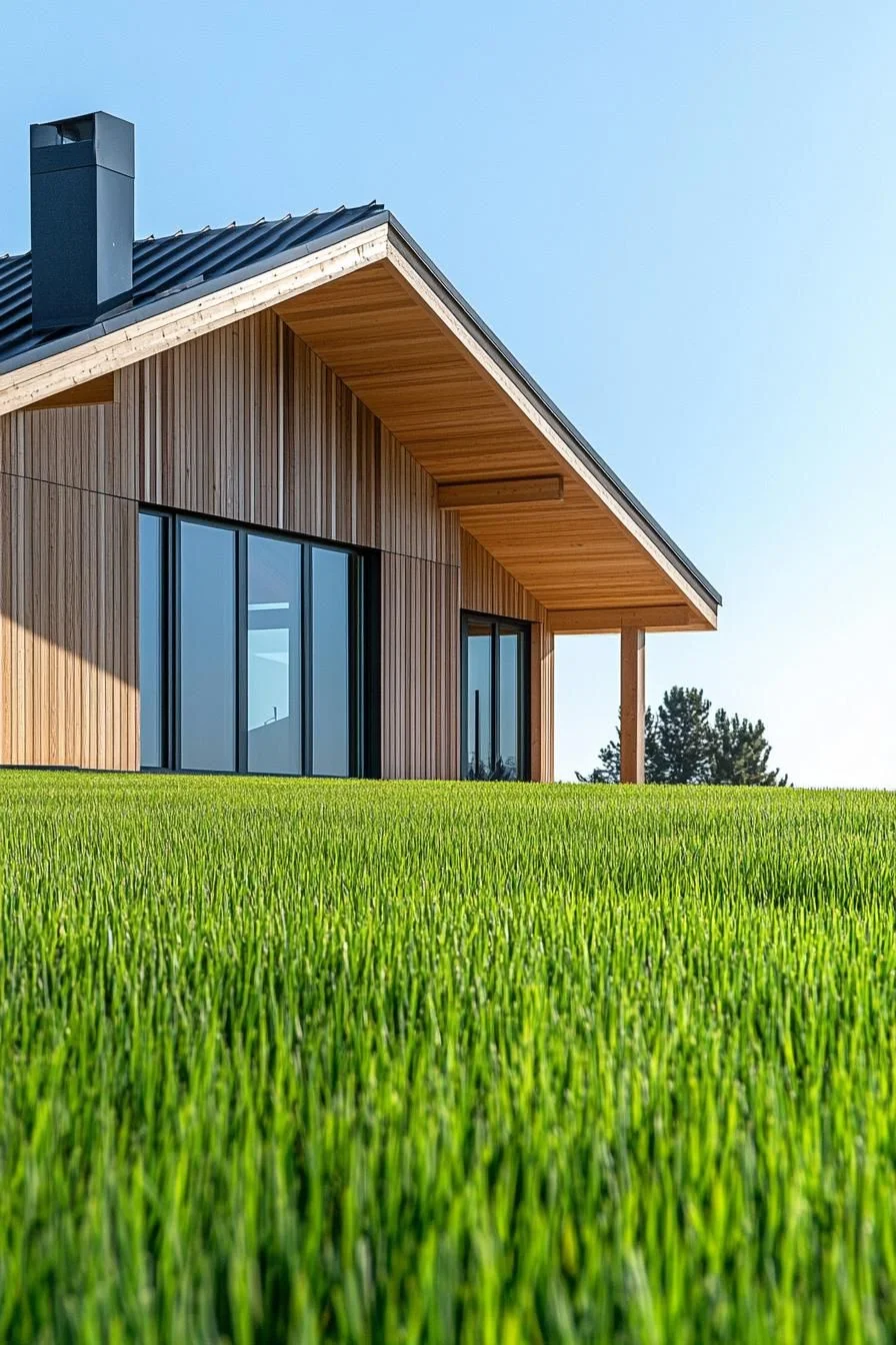 Timber Framing With Minimalistic Detailing