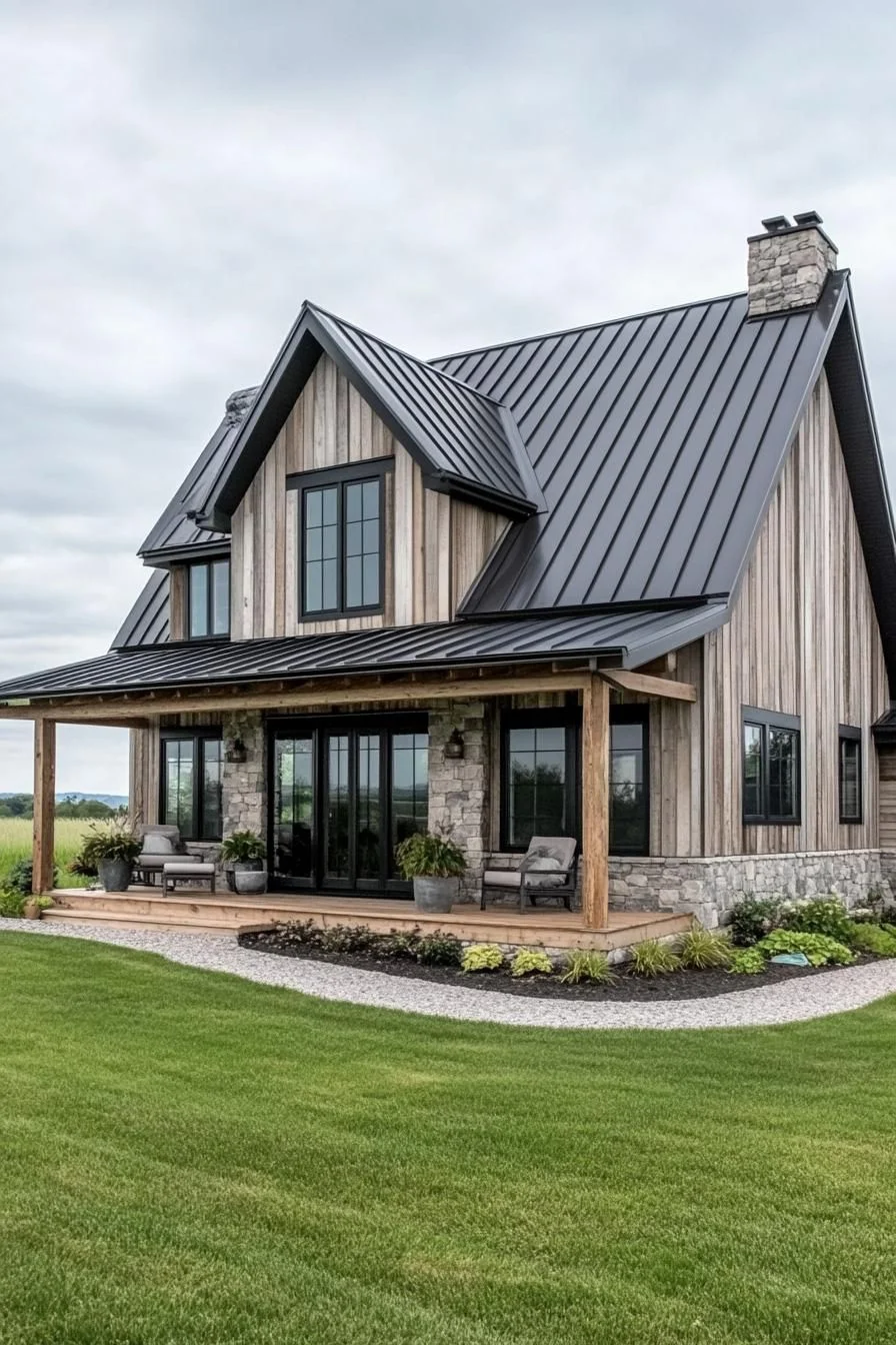 An Elegant Farmhouse Set on the Prairie
