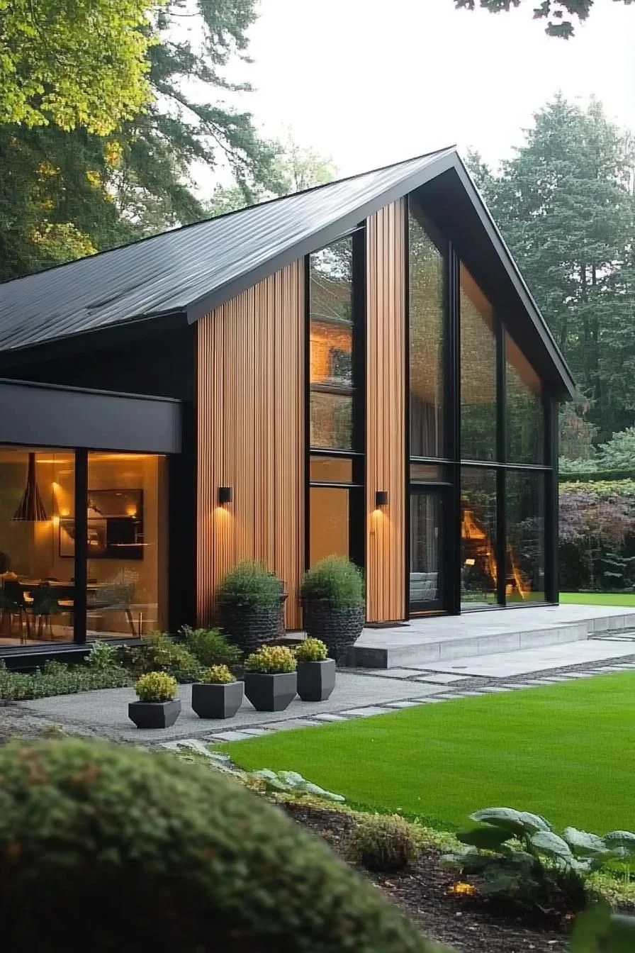 Wooden Gable House With Quiet Charm