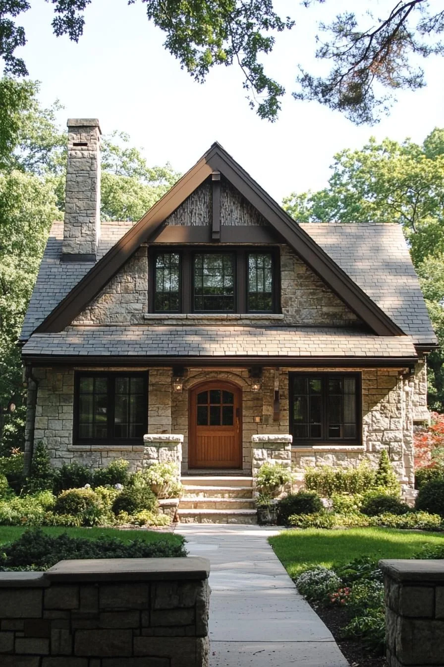 A Timeless Stone Cottage in the Trees